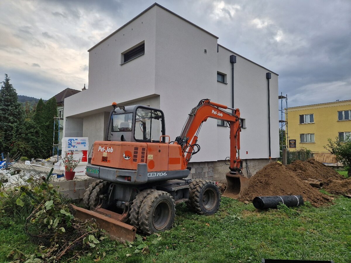 Kolový bagr Pel-Job EB706P (později Volvo EW70) odpočet DPH - 4