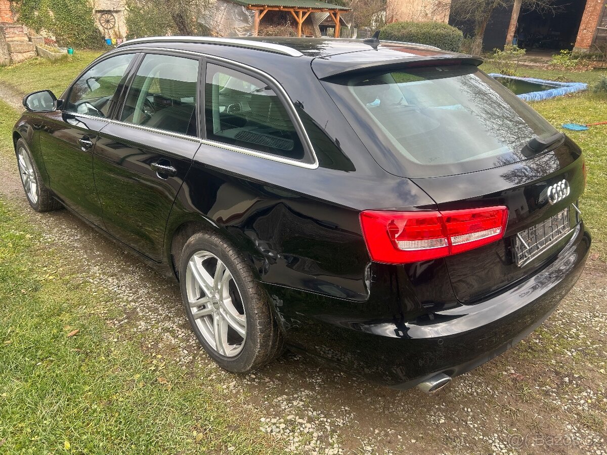 Audi a6 3.0tdi 150kw r.10/2012 218000km klima navi tempomat - 4