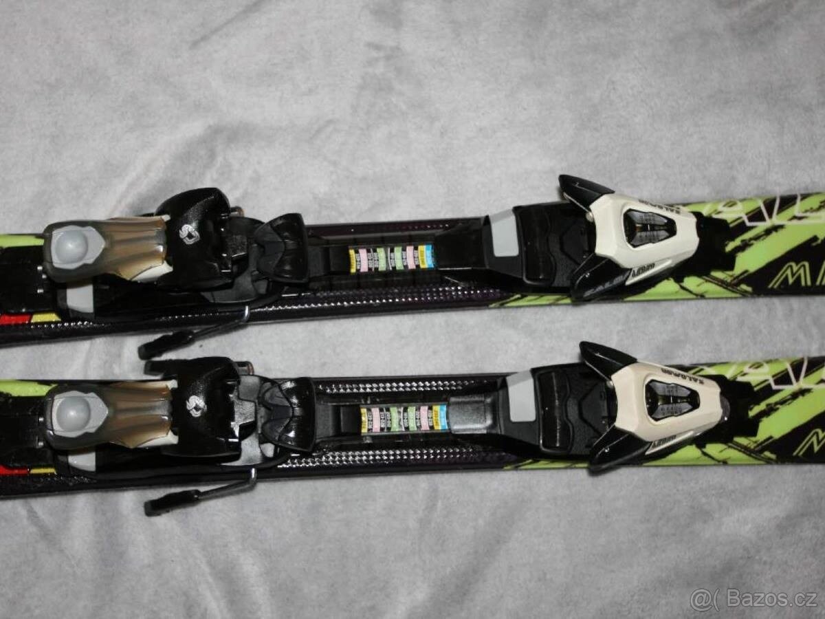 lyže Salomon Minicart 90 cm , lyžaky - 4