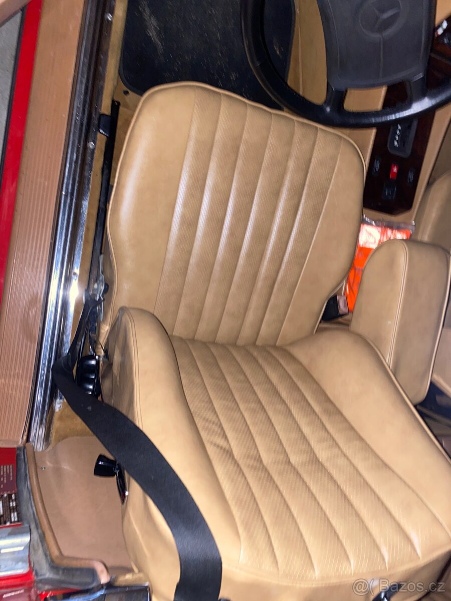 Potahy Mercedes R107 560SL - dattel - 4