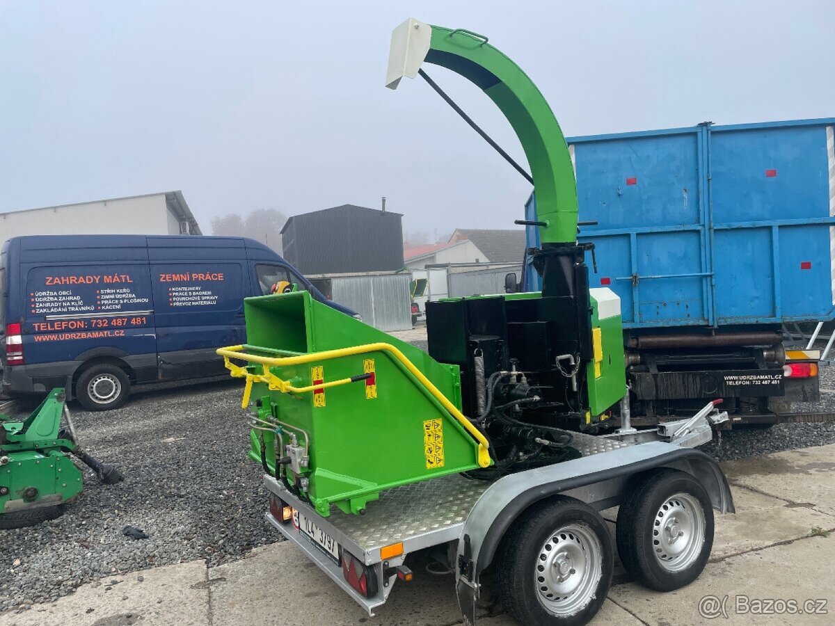 Laski štěpkovač LS 120D 25,5 HP, diese - 4