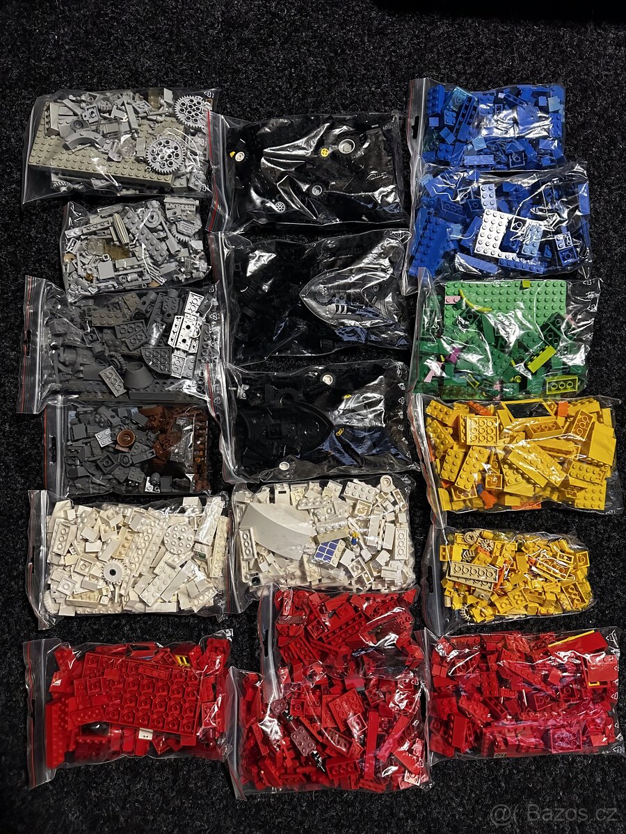 Prodám lego mix 3kg + 1kg - 4
