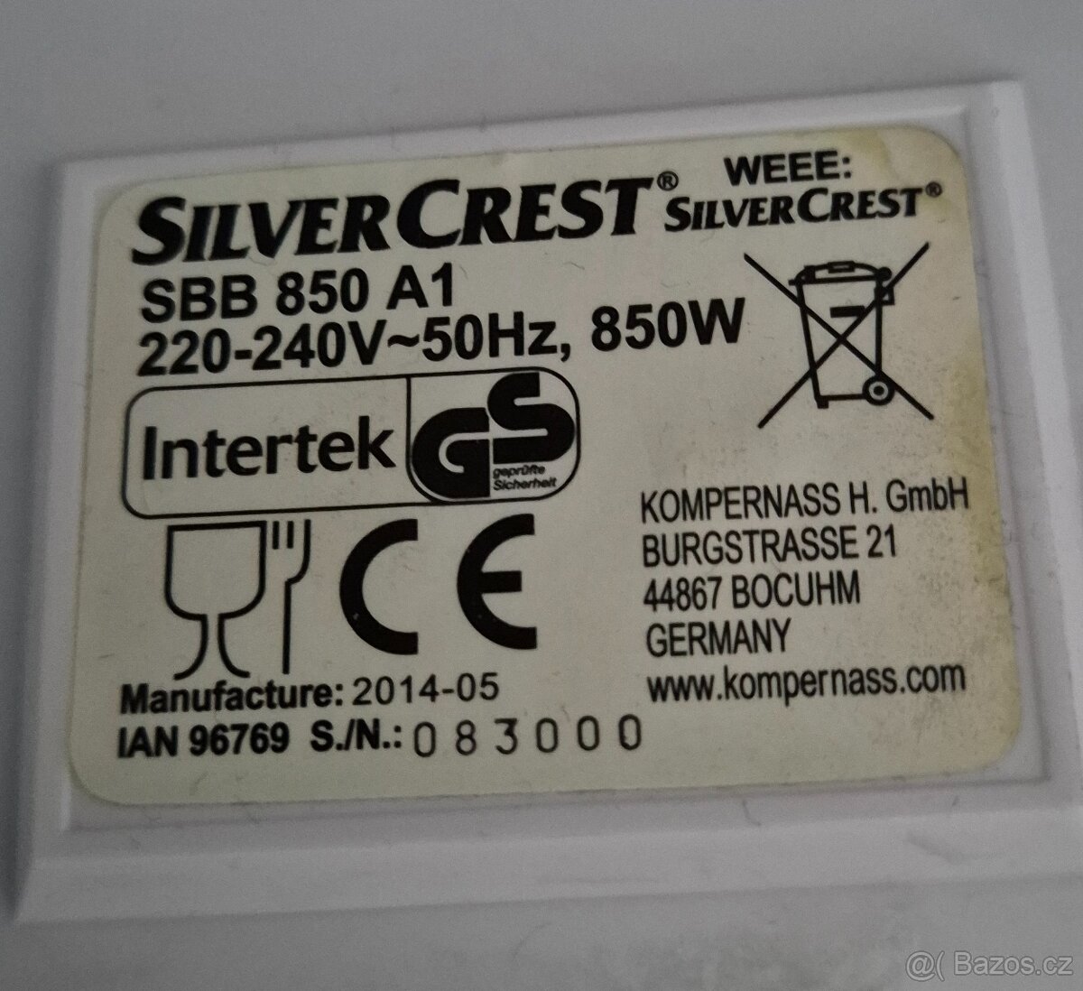 Domácí pekárna SilverCrest - 4