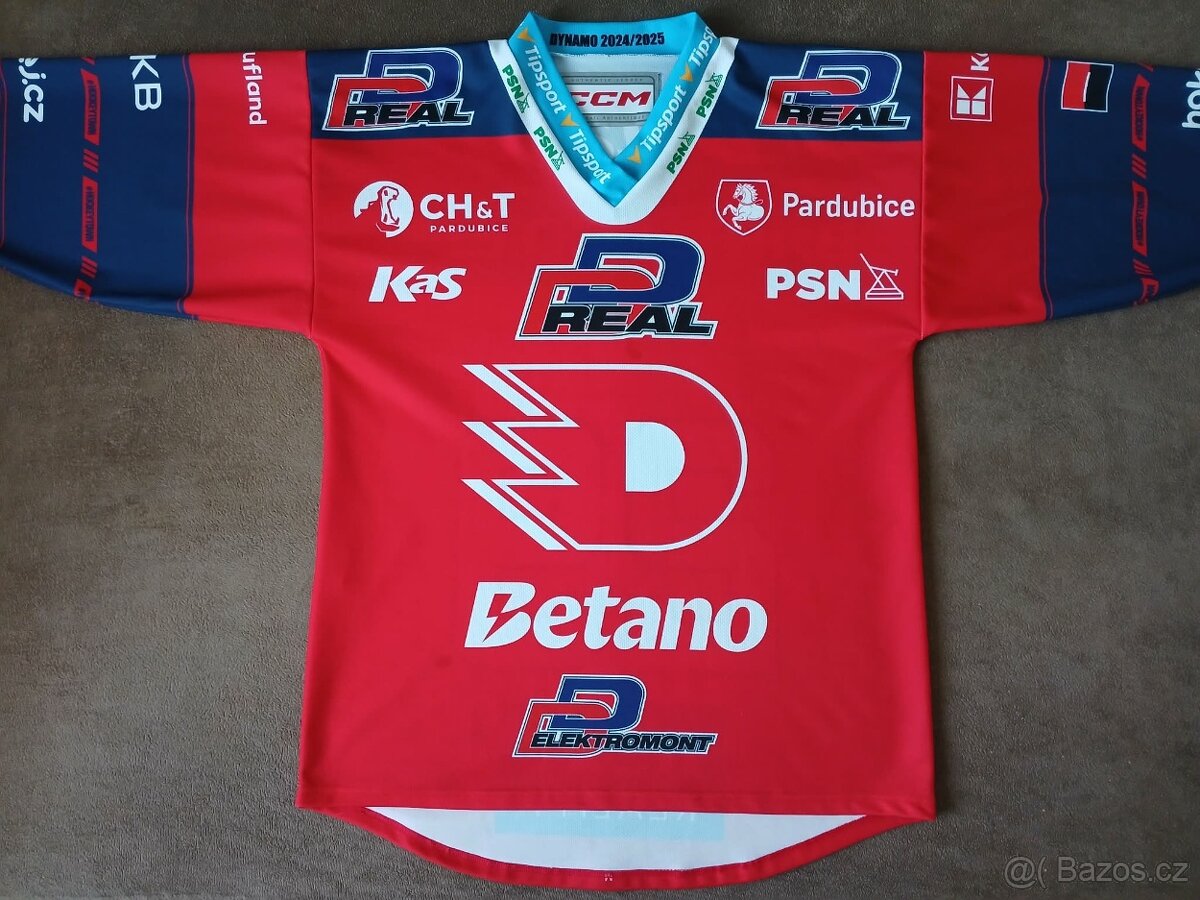 Hokejový dres HC Dynamo Pardubice Andrej Šustr - 4
