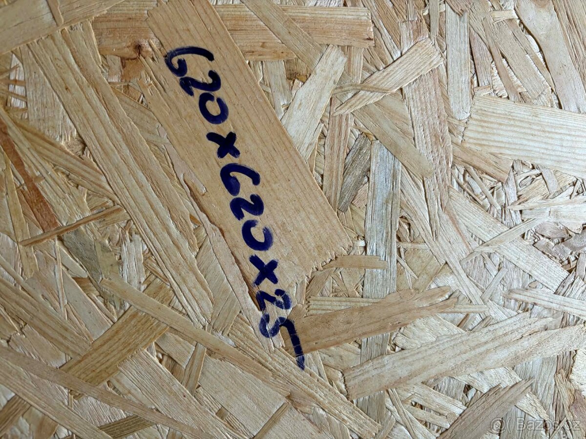 OSB desky 620x620x25mm - 4