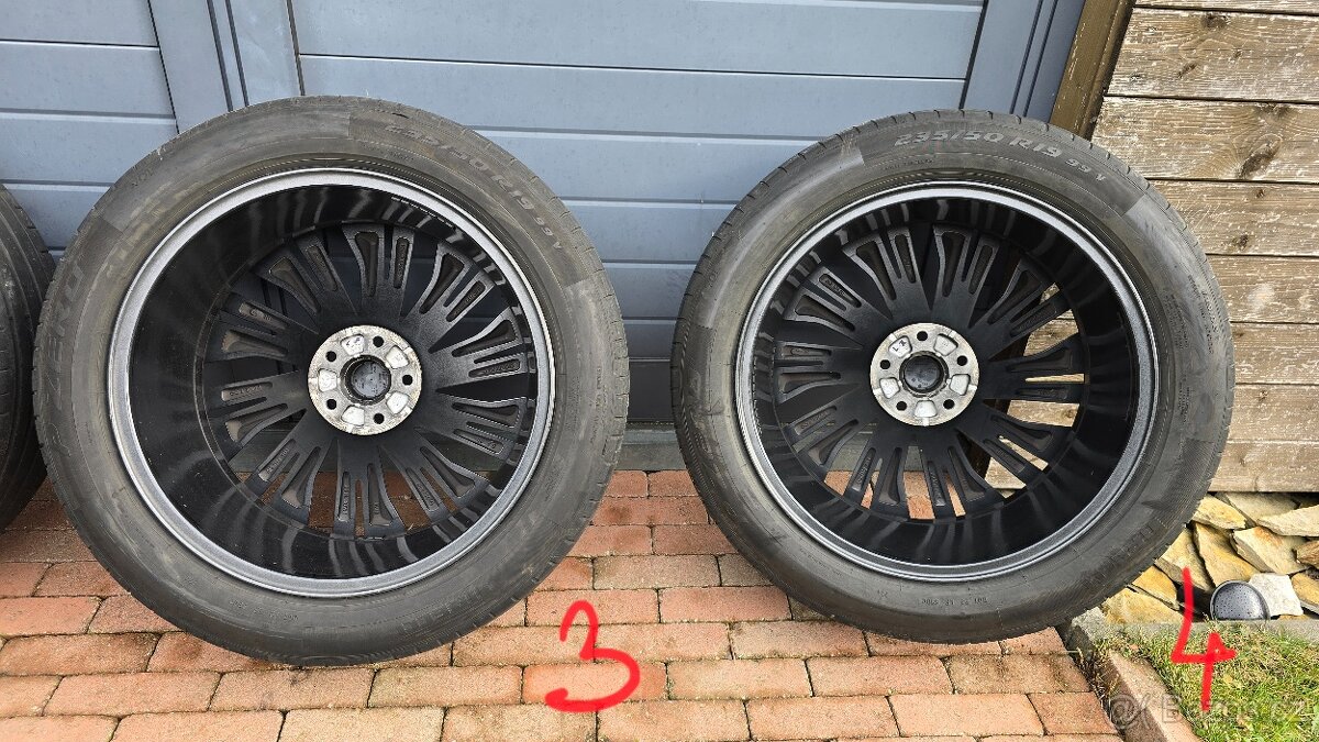 Orig AL kola Cursa 19" Škoda Kodiaq + PNEU 3 mm - 4