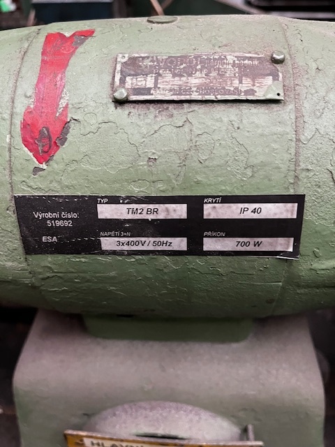 Dvoukotoučová bruska stolní - 4