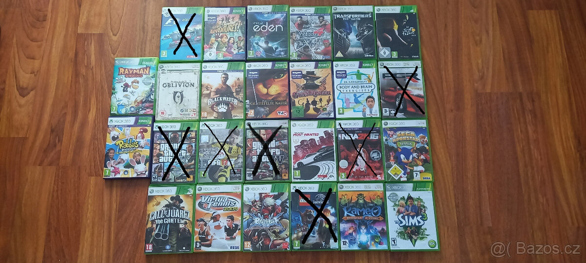 Prodám hry na XBOX 360 část 3 - 4