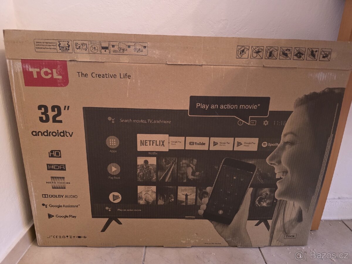 Televize TCL 32' 32ES560 Android TV - 4