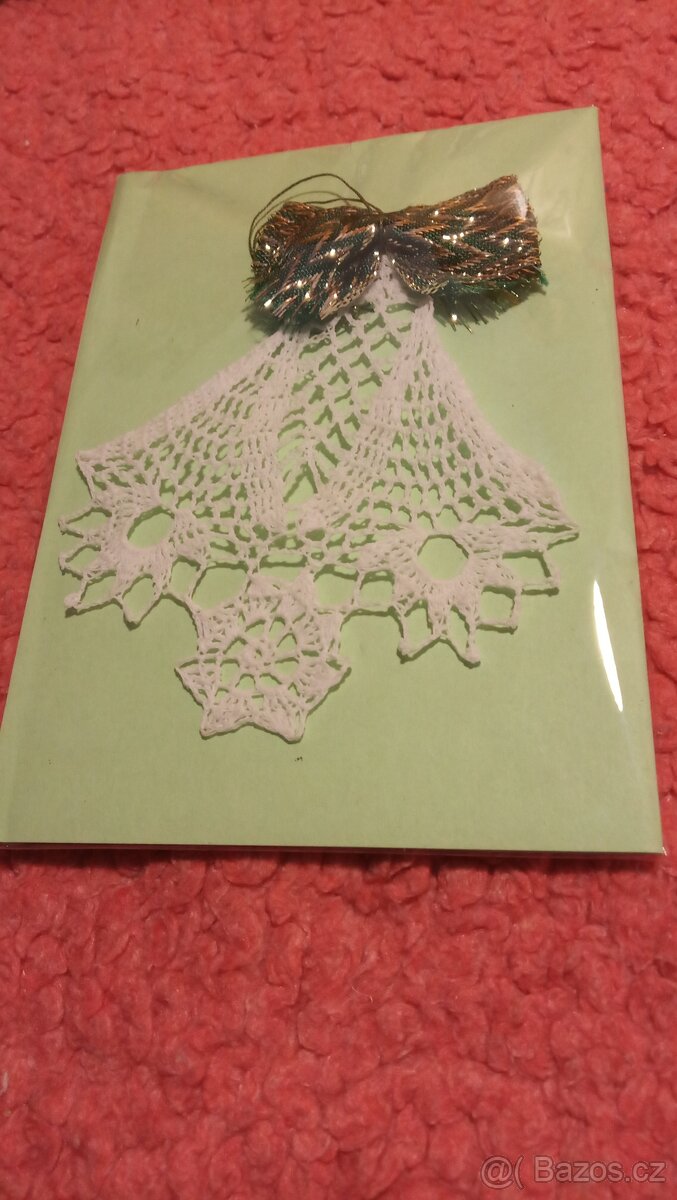 VÁNOČNÍ DEKORACE - háčkované - 4