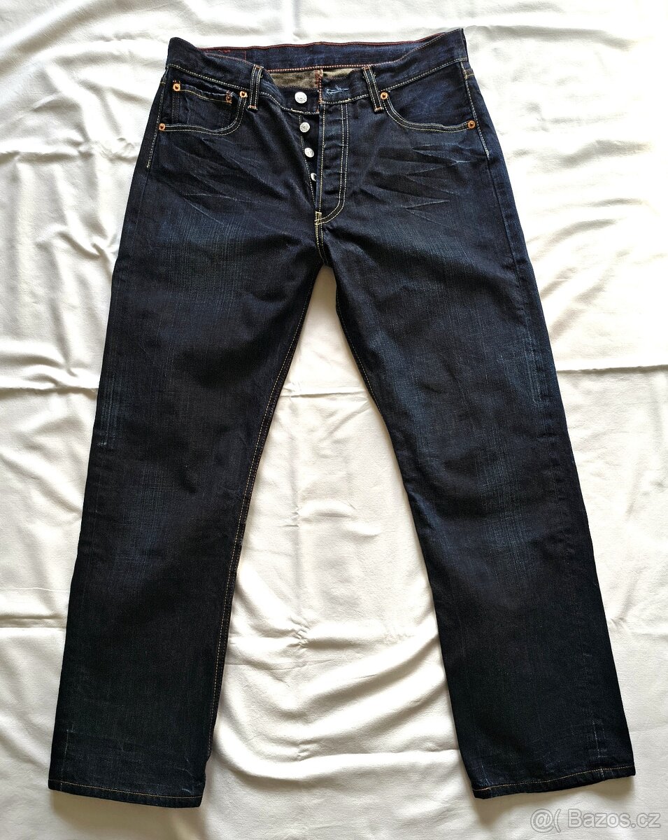 Pánské džíny - LEVIS® 501, vel. 33 x 30 - 4