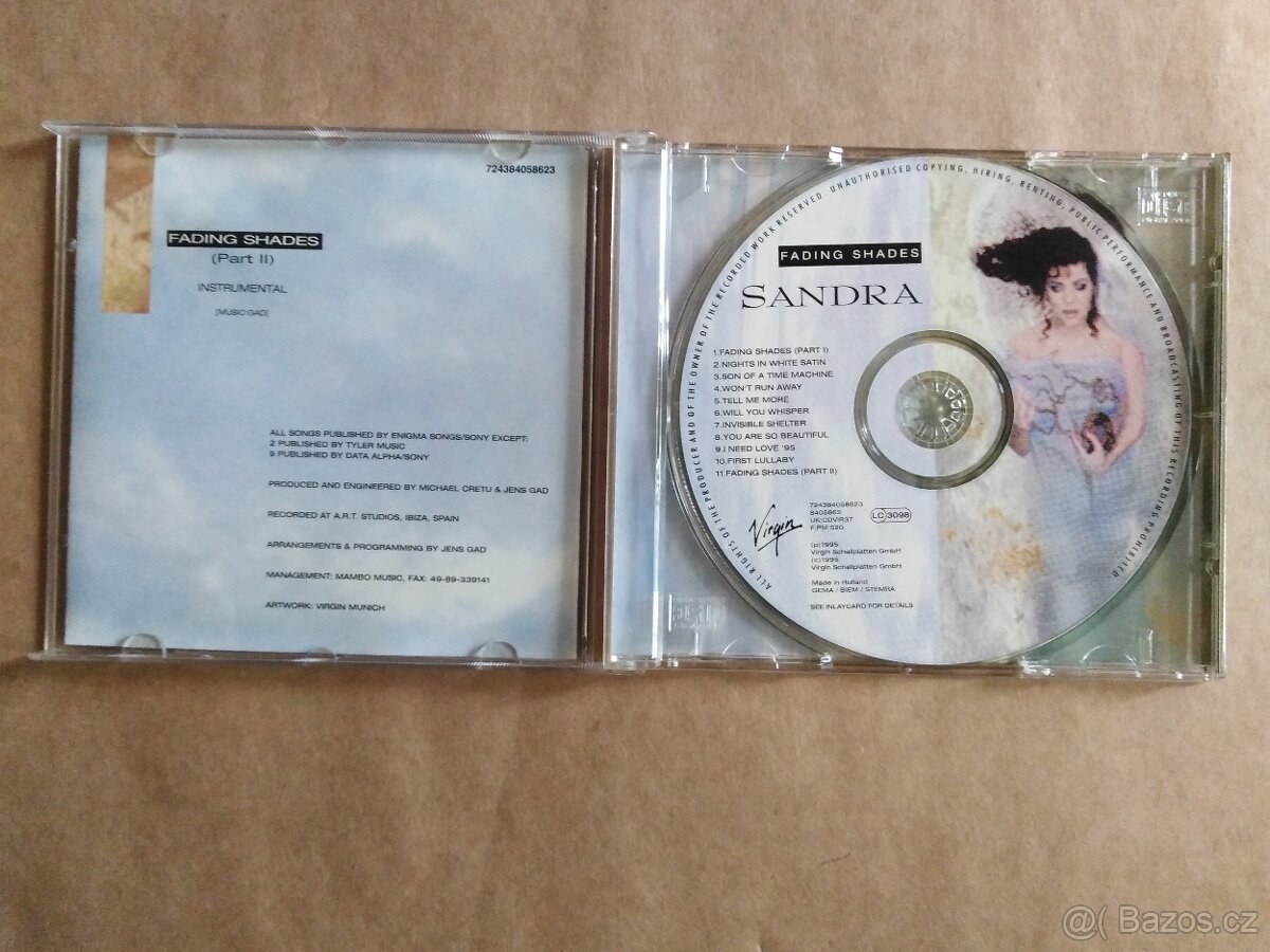 SANDRA - FADING SHADES - CD - 4