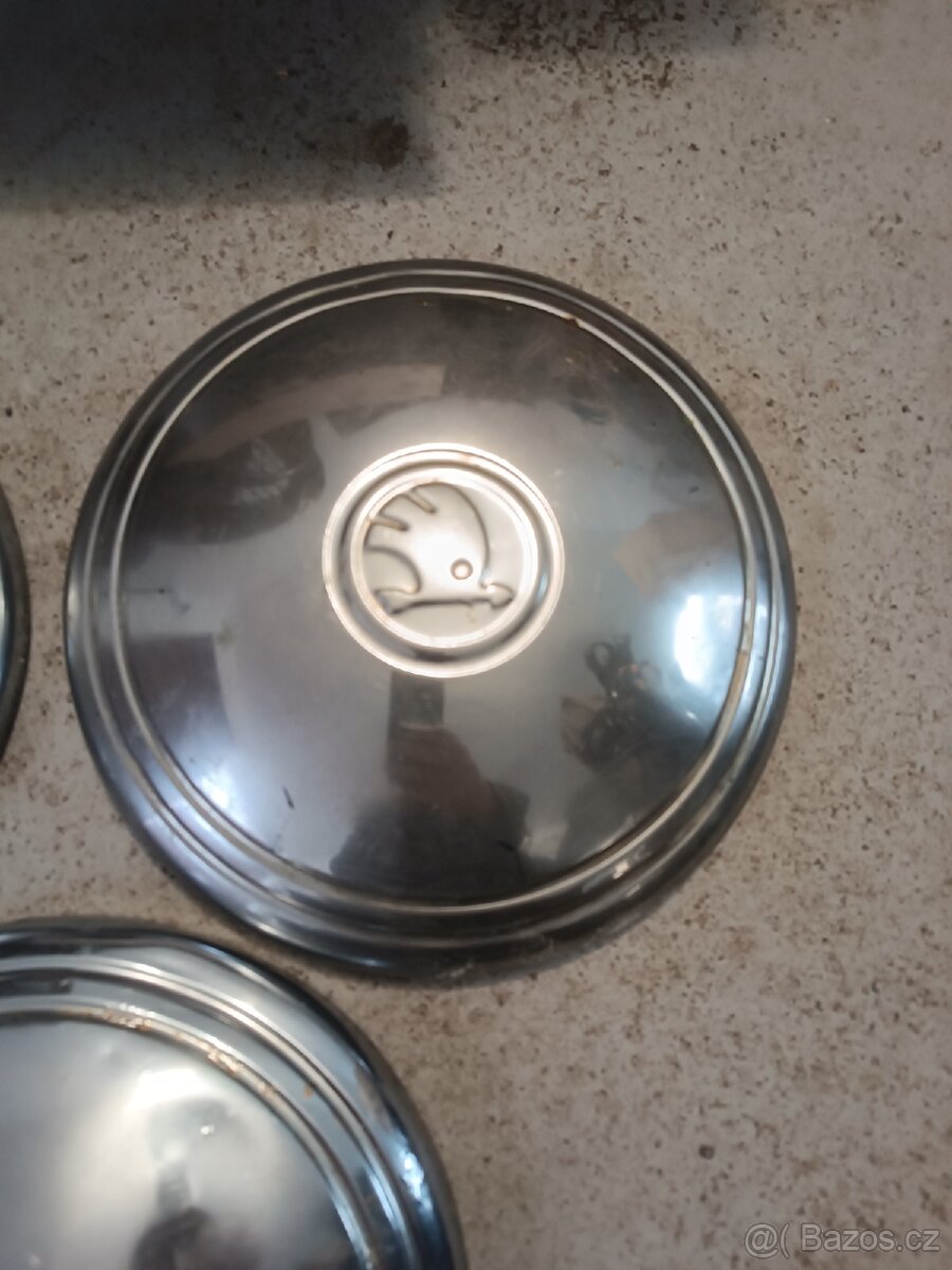 Chromované poklice Škoda - 4