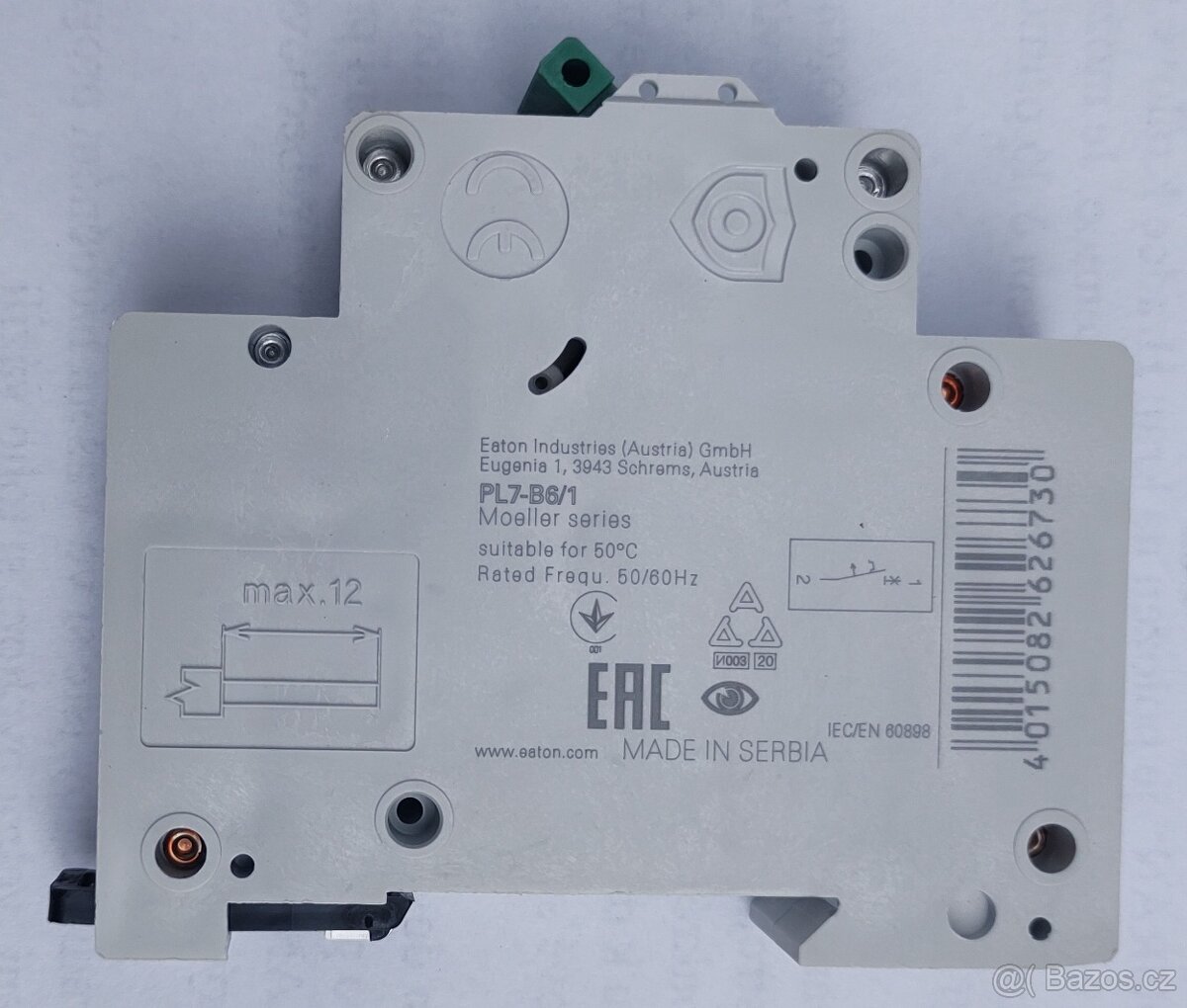 Jistič EATON PL7-B6/1 6A 262673 - 4