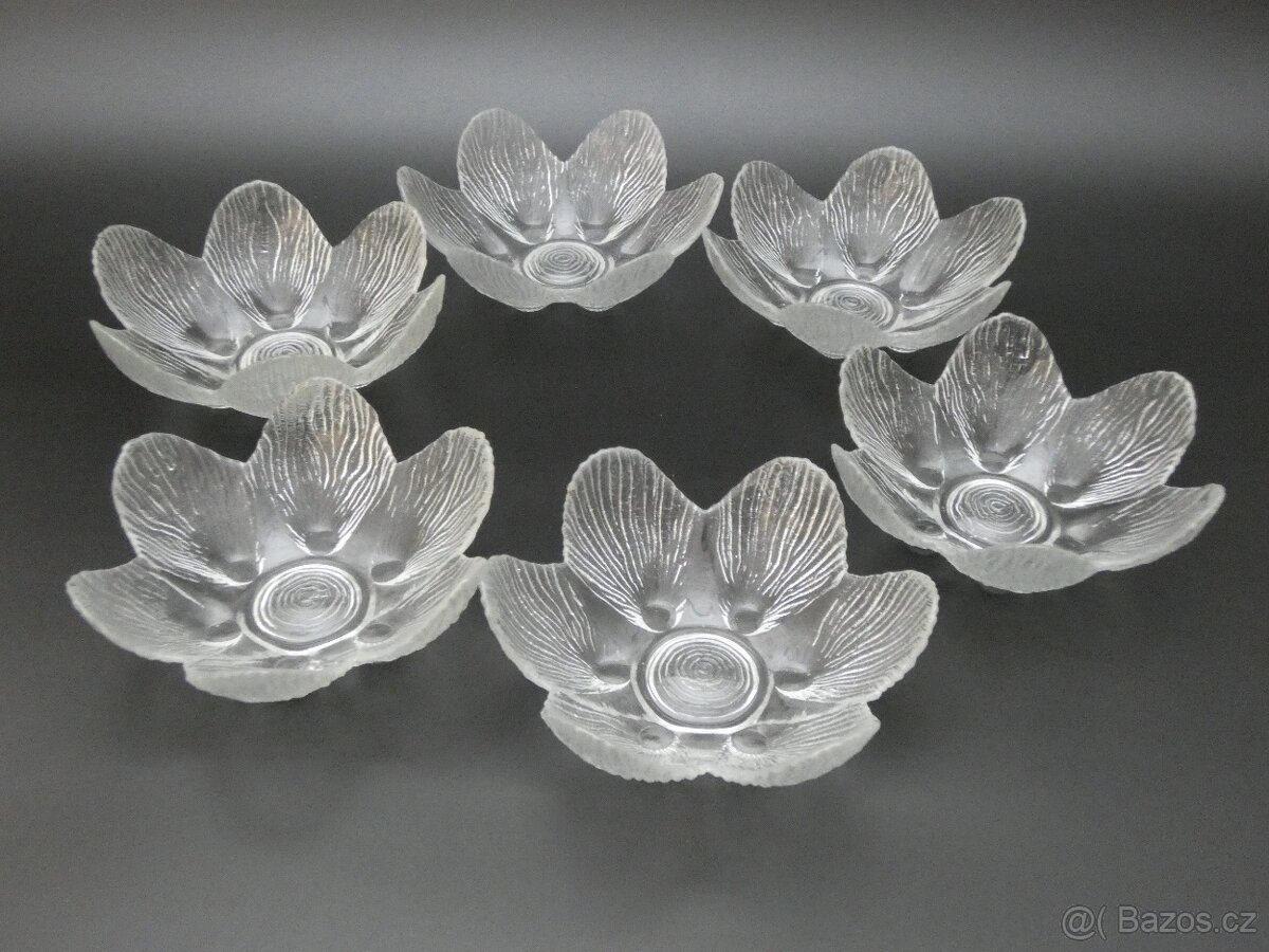 Kompotové misky z edice "lotosový květ" Václav Zajíc - 4