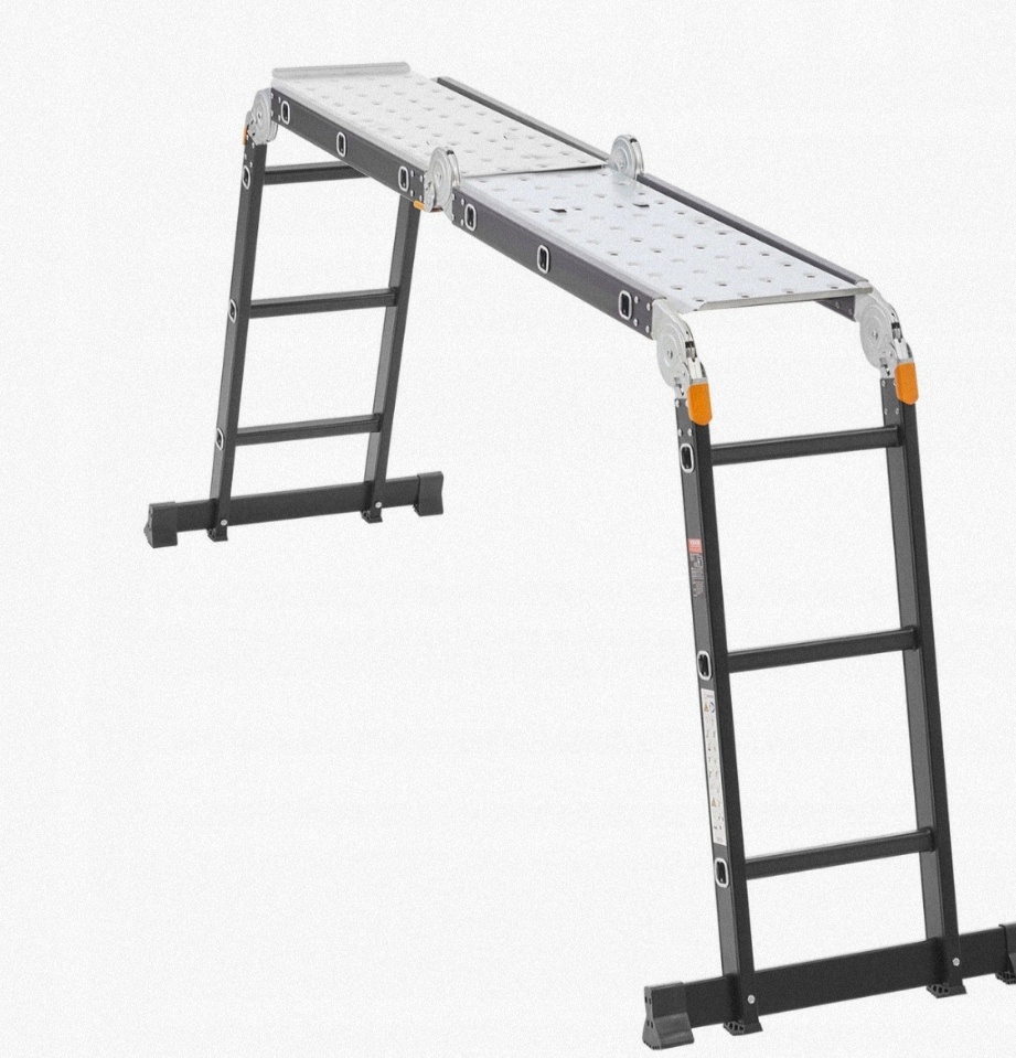 Univerzalni kloubovy rebrik s podlazkou 4v 1 - 4