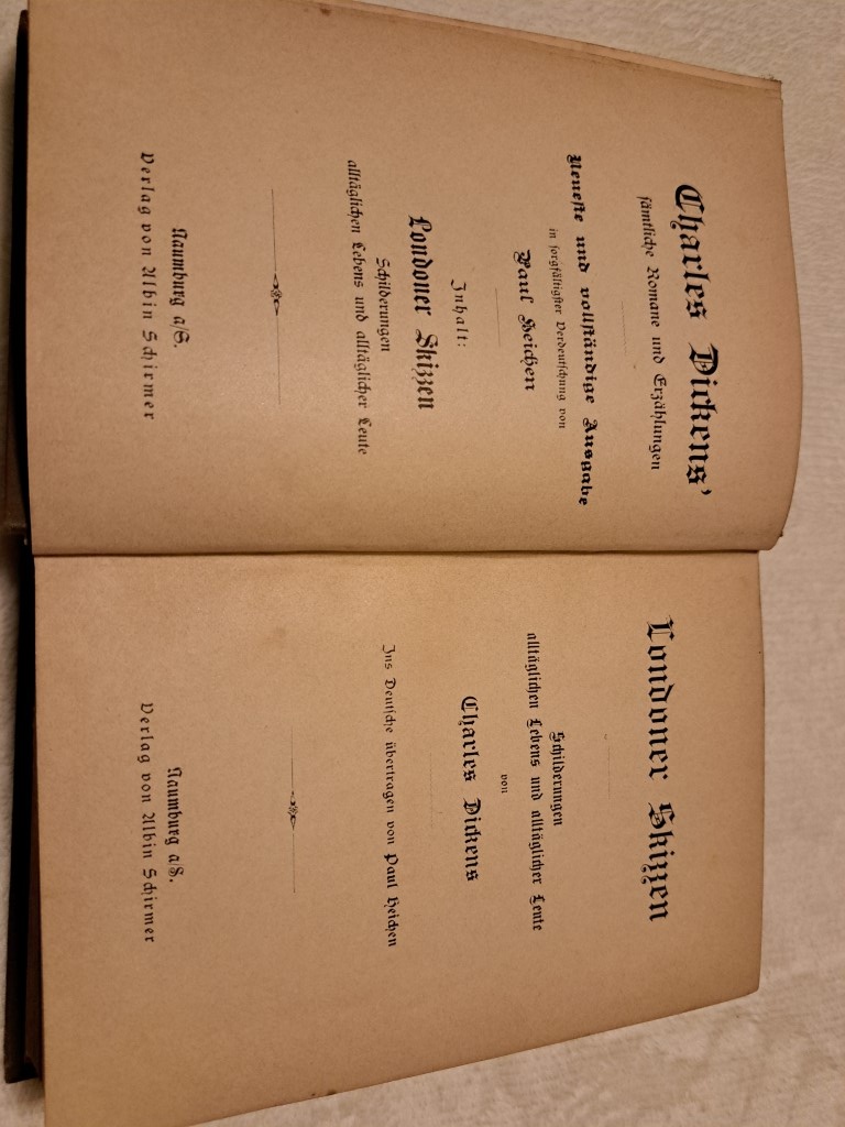 Charles Dickens kniha Londoner Skizzen - 4