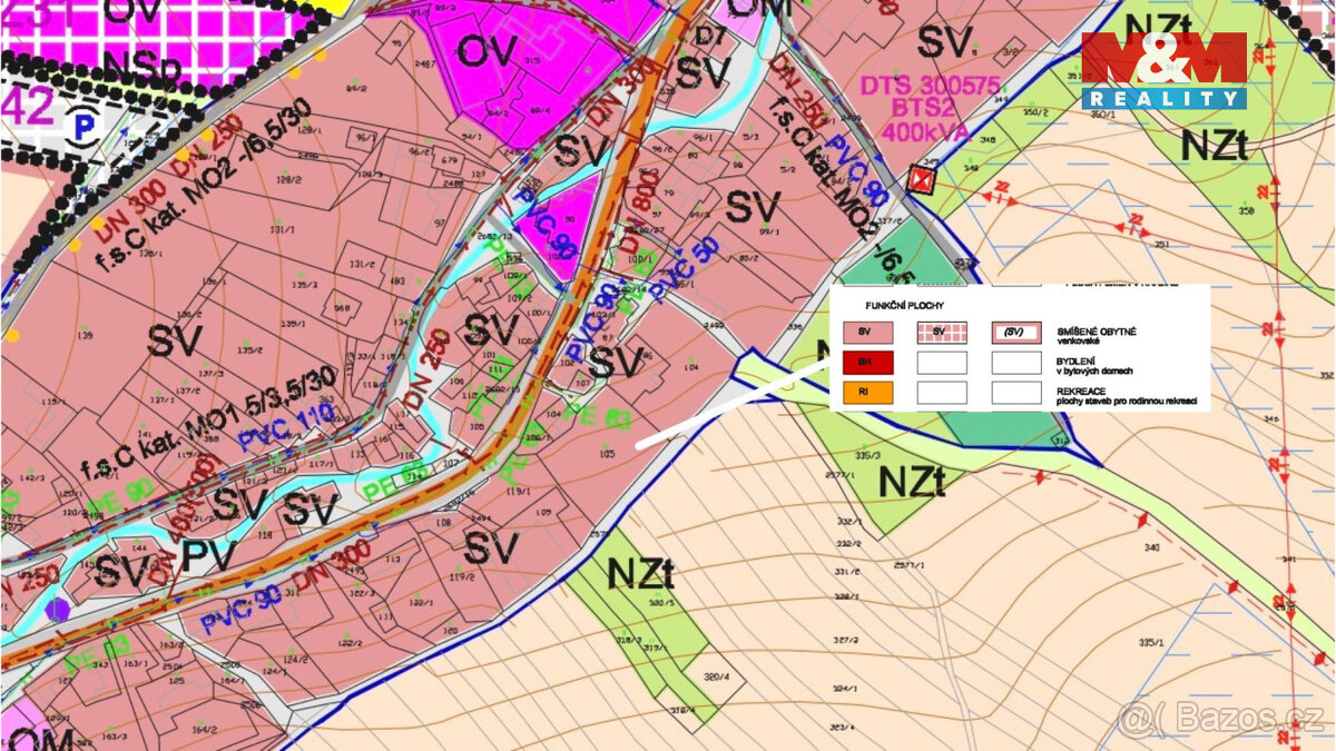 Prodej pozemku k bydlení, 1545 m², Přemyslovice - 4