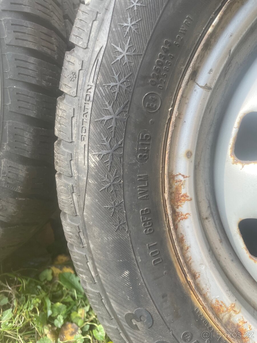 Zimní kola-sada ŠKODA Felicia 165/70R 13 - 4