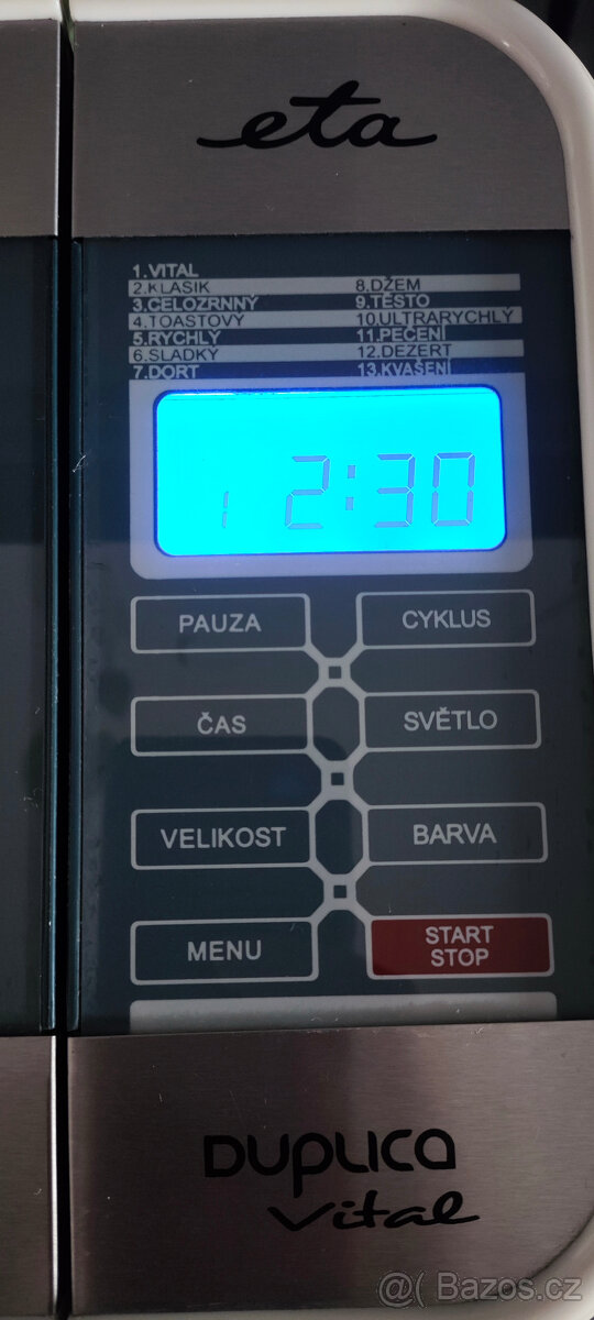 Pekárna ETA Duplica Vital - 4