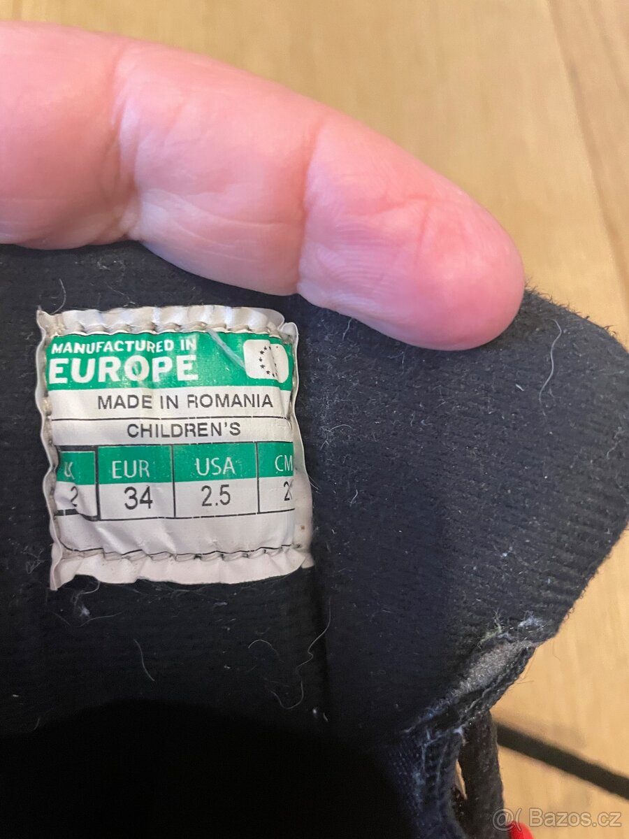 Boty na běžky- dětské č. 34 - 4