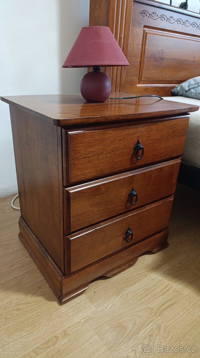 Rustikální manželská postel - 4