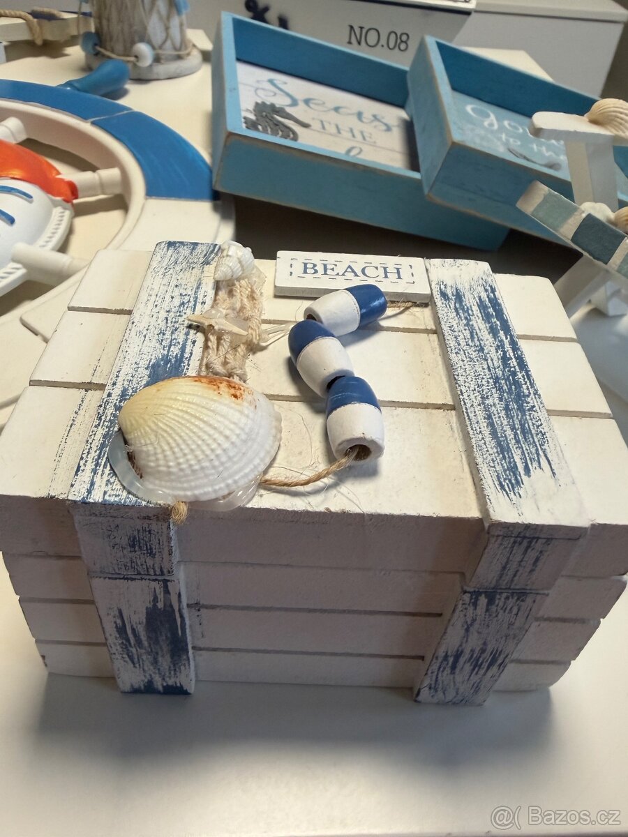 🌊 Námořnická / beach dekorace – set 🌊 - 4