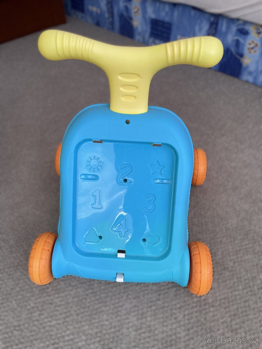 Dětské interaktivní chodítko Doris 3v1 zelené - 4