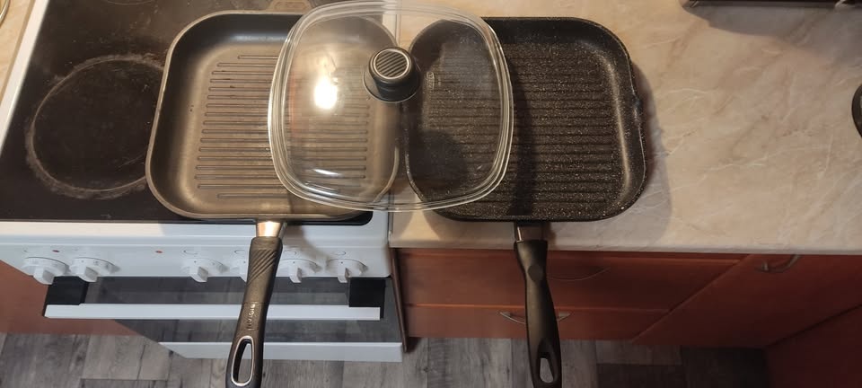 Grilovací čtvercová pánev 2X - 4