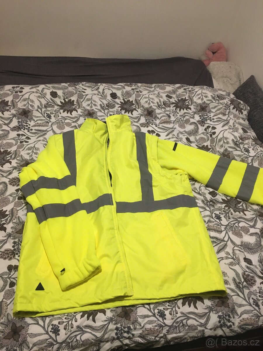 Reflexní pracovní bunda MAN - 4