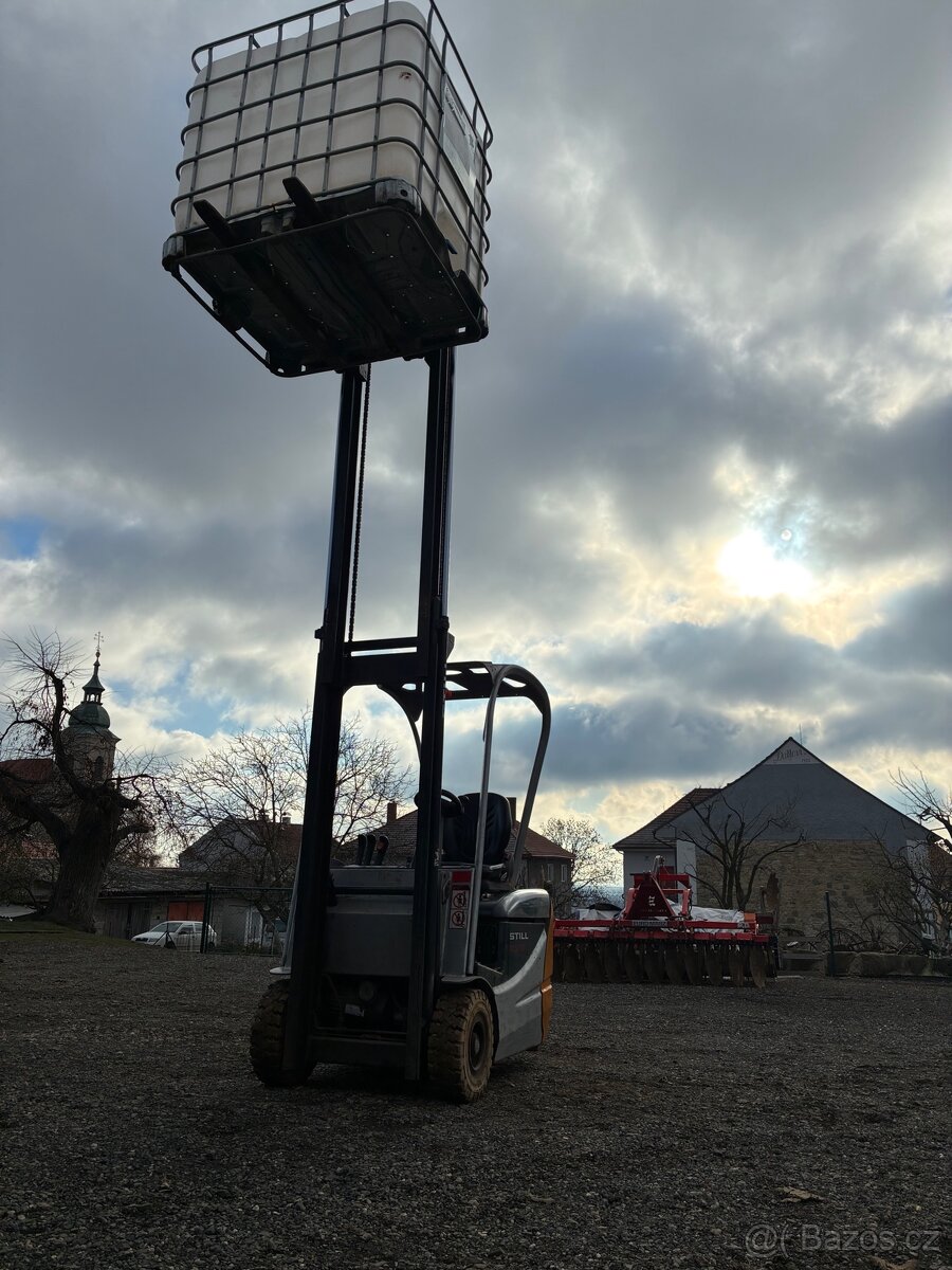 VZV elektrická 1250 kg - 4