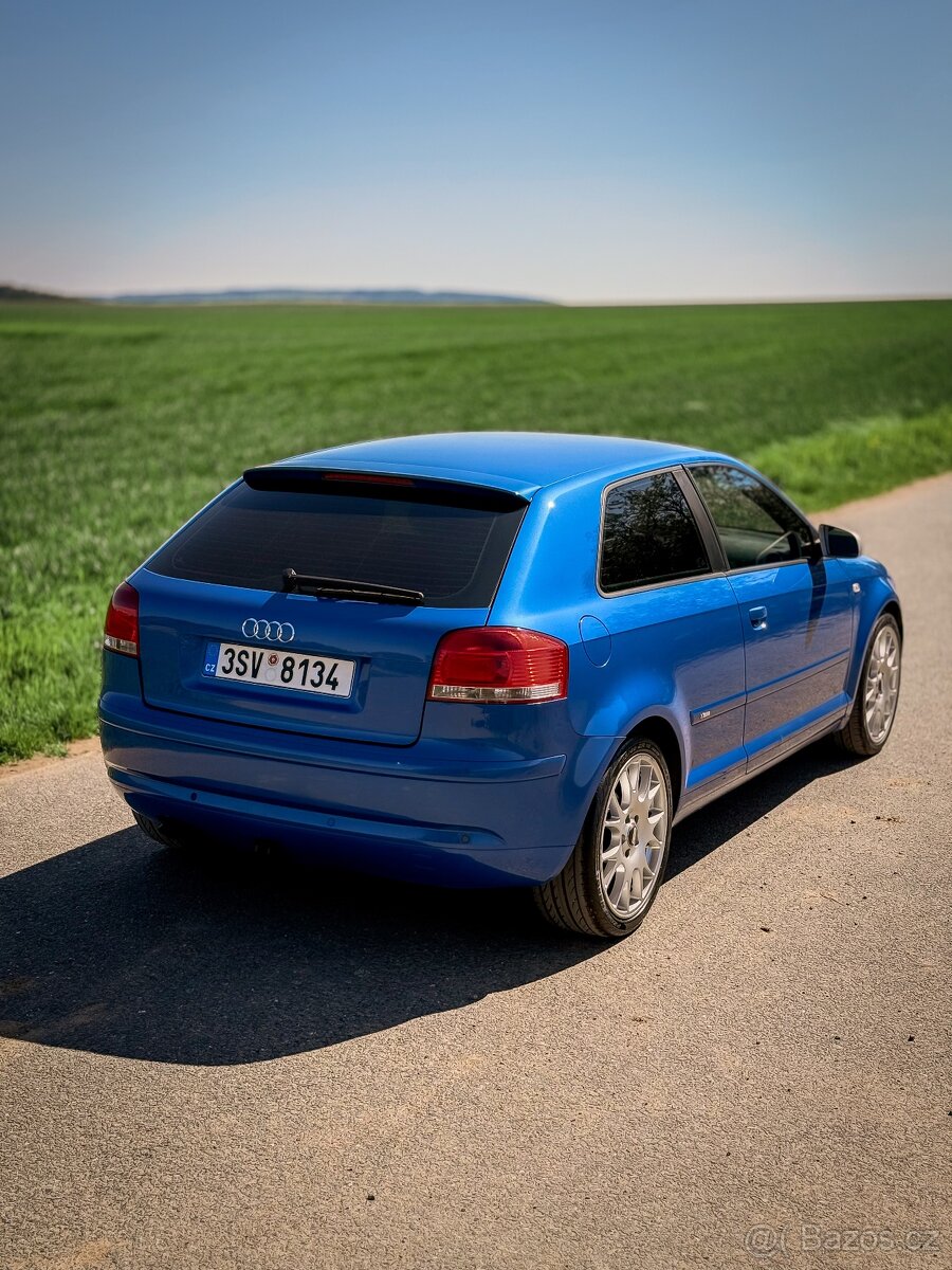 Audi A3 2.0 TDi 103kW S-line Sprint blau