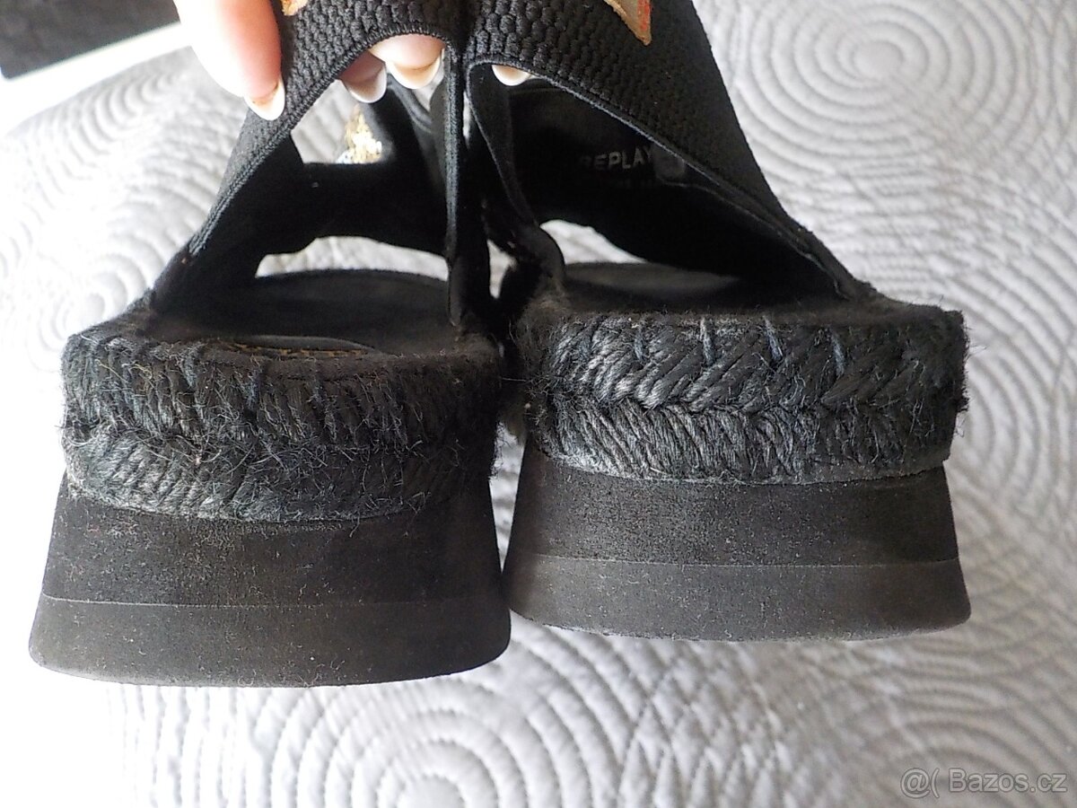 REPLAY lux pohodlne sandaly vel 38 - 4