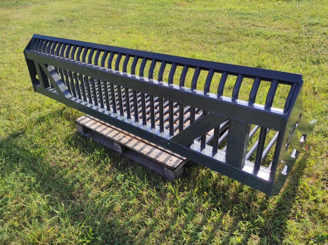 Lopata pro sběr kamene z pole, prosev suti, zeminy apod. - 4