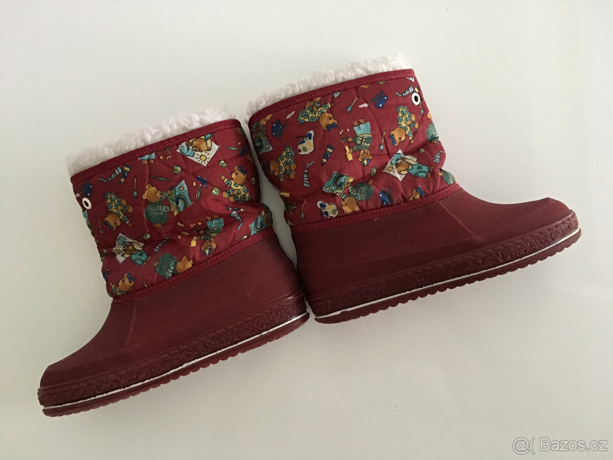 Dětské sněhule/galoše, vel. 29 - 30 - 4