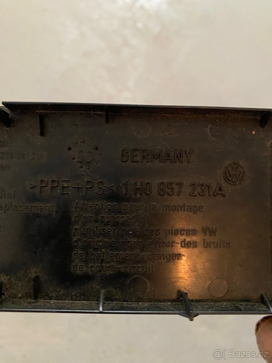 Golf MK2 krytka autorádia origo VW - 4