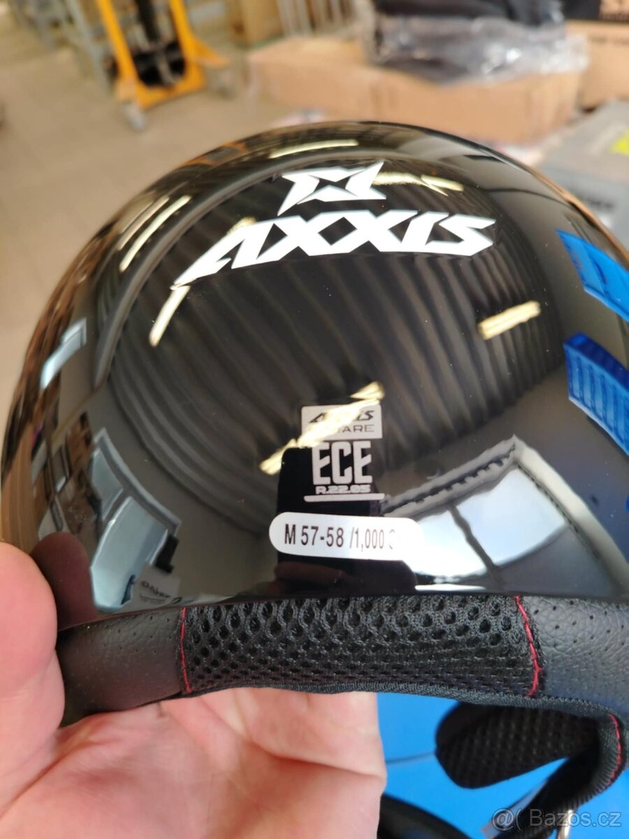 JET přilba AXXIS SQUARE černá lesklá - M - 4