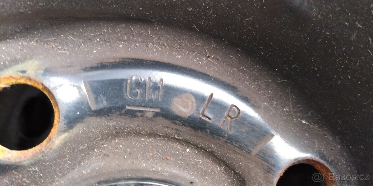 Plechové disky Opel - 4