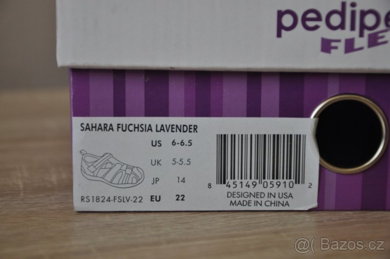 Pediped barefoot Sahara Fuchs/ Lev vel. 22 / 6-6,5 - 4