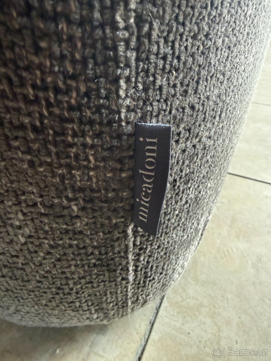 Pohovka sedačka Micadoni Miley šedá - 4