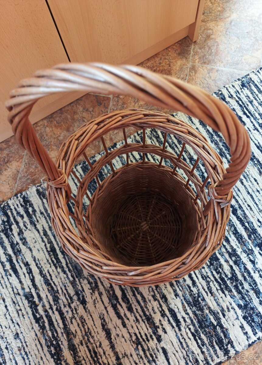 Ratanový stojan na deštníky - 4