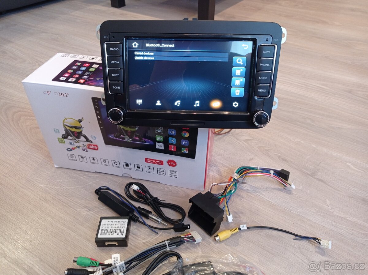 2din autorádio s androidem VW, Škoda, Seat - 4
