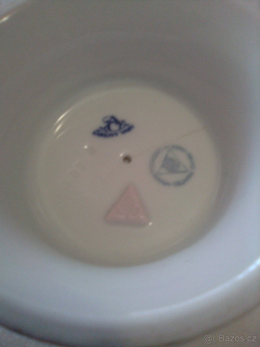 Váza vzor cibulák Český porcelán , - 4