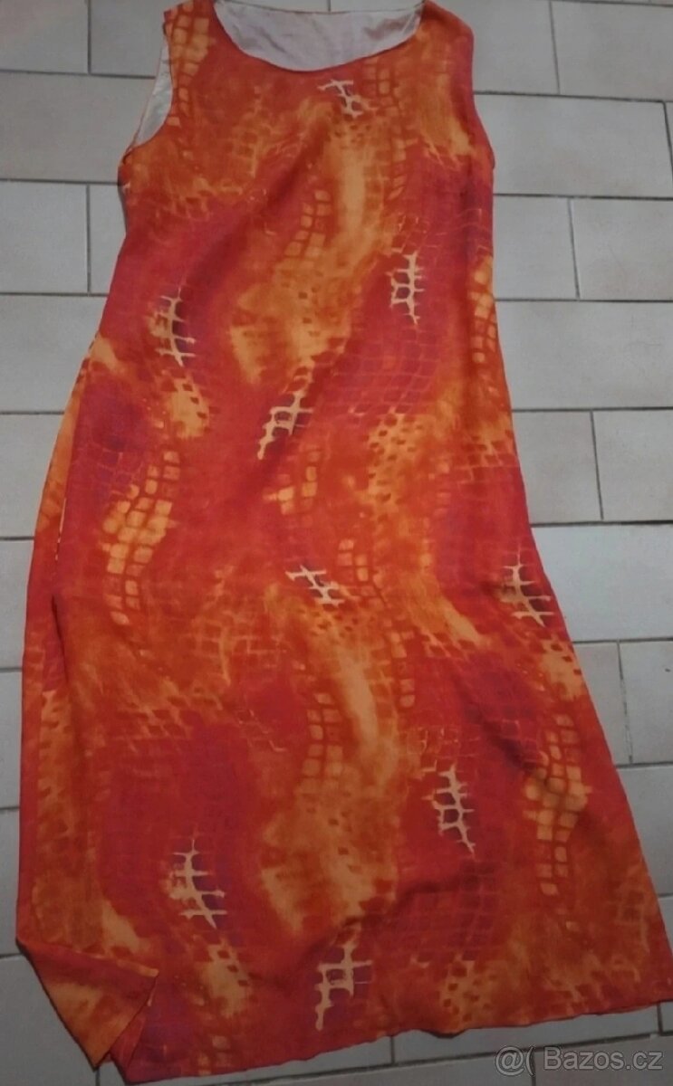 Letní maxi šaty. XL 42 14 - 4