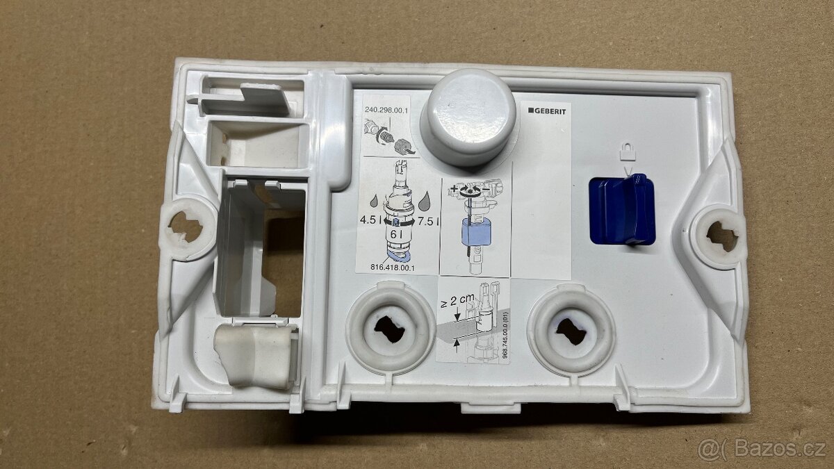 Geberit DuoFresh dávkovač tyčinek, Sigma, chrom lesk - 4