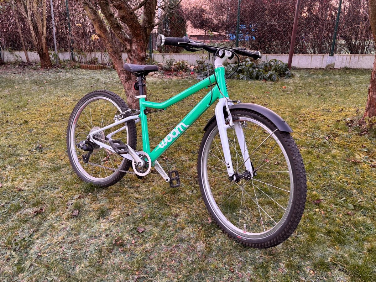 Dětské kolo Woom 5, green mint (zelená) - 4
