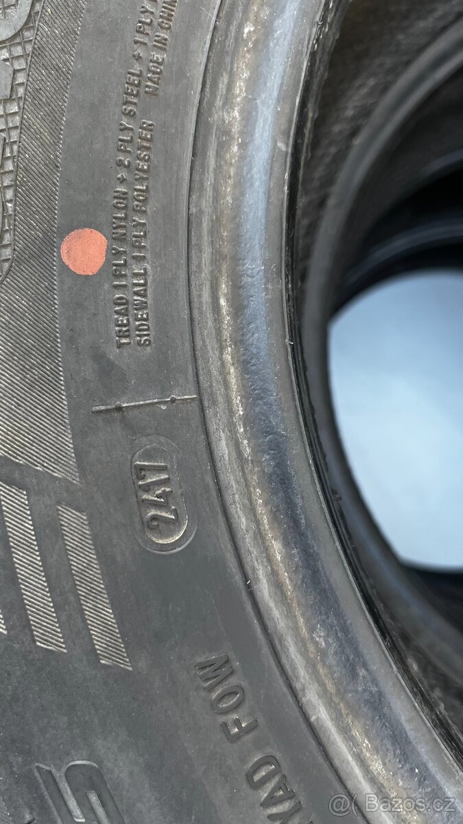 4x zimní pneu - 185/65 R15 88H - FORTUNE - 7mm - 4