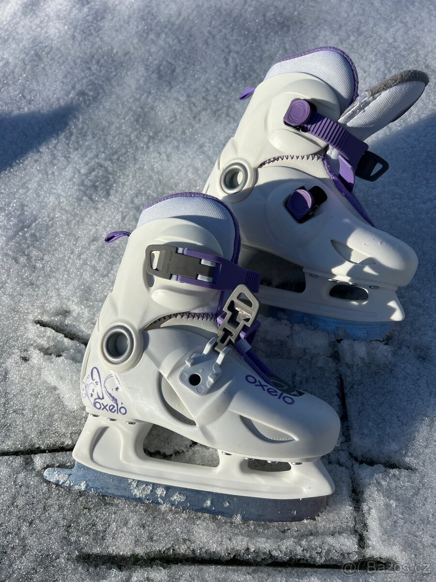Dívčí brusle - rostoucí velikost 28 - 30 EU - 4