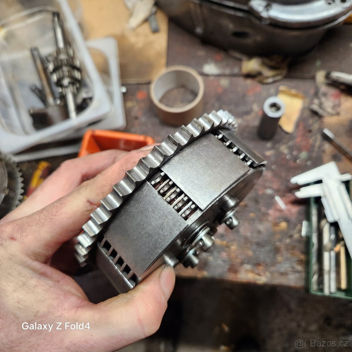 Kompletní spojka jawa 350/360,362 panelka,calif - 4