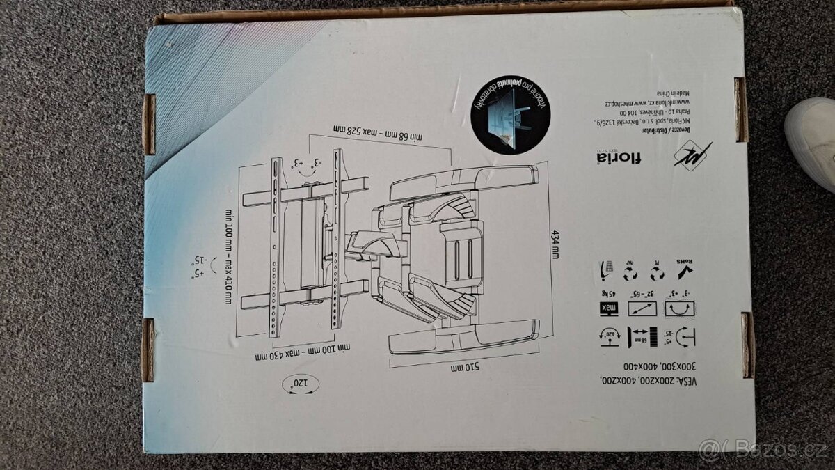 Držák na TV InHouse MKF-550DPC - 4